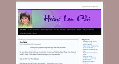 Desktop Screenshot of hoanglanchi.com